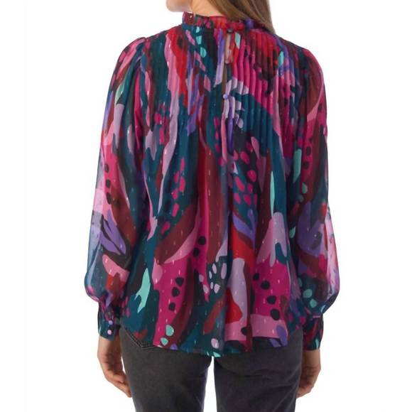 NEW CROSBY BY MOLLIE BURCH atwood top in festival - Picture 3 of 3